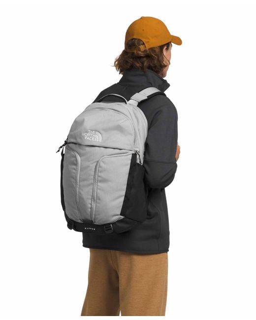 The North Face Gray Surge Backpacks Messengers for men