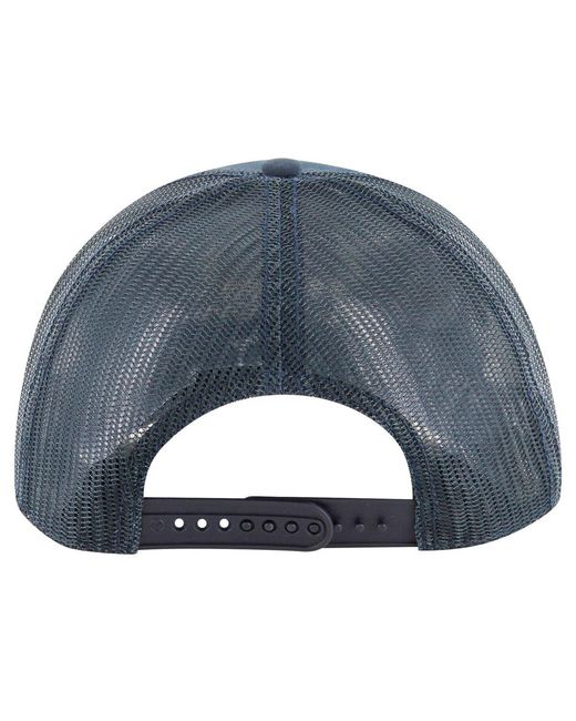 '47 Blue Michigan Wolverines Pitstop Trucker Adjustable Hat for men