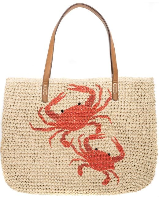 INC International Concepts Multicolor Tropical Straw Tote, Created For Macy's