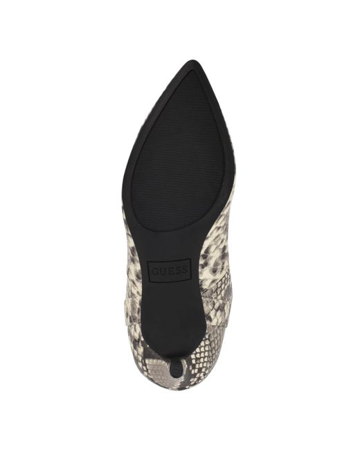 Guess White Wurlie Western Stiletto Heeled Slip-on Booties