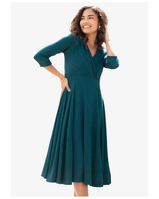 Alie Street London Green Annie Dress Petite