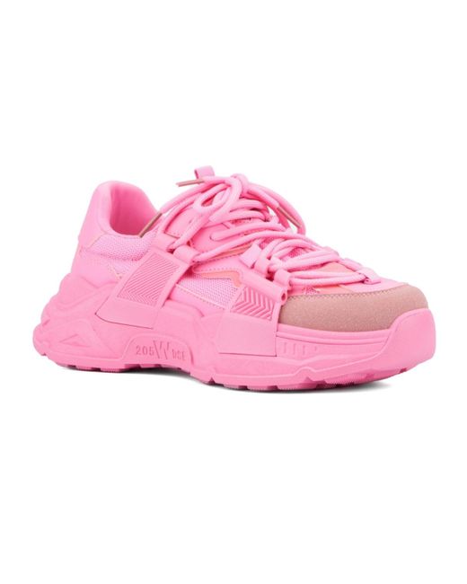 Olivia Miller Pink Love Story Low Top Sneaker