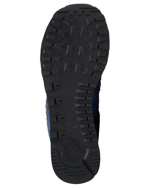 New Balance Blue 574 Casual Sneakers From Finish Line for men