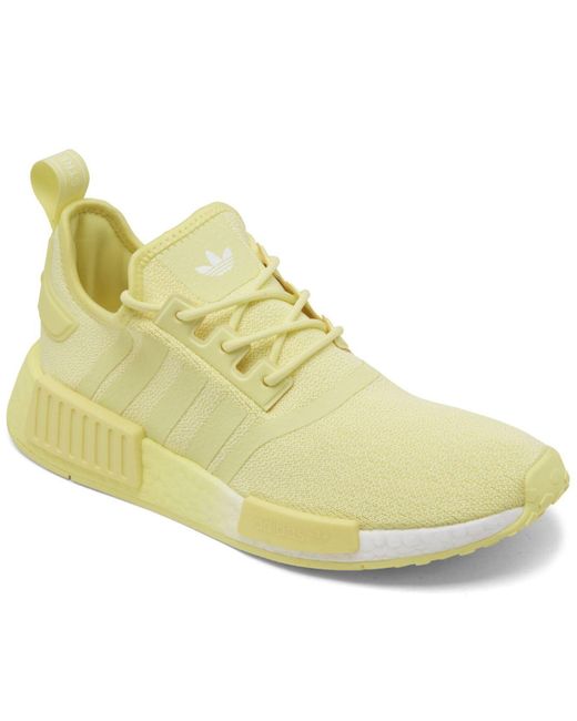 Express Cirkel Gøre husarbejde adidas Synthetic Nmd R1 Primeblue Casual Sneakers From Finish Line in  Yellow, White (Yellow) - Lyst