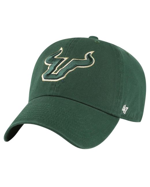 '47 Green 47 South Florida Bulls Vintage-like Clean Up Adjustable Hat for men