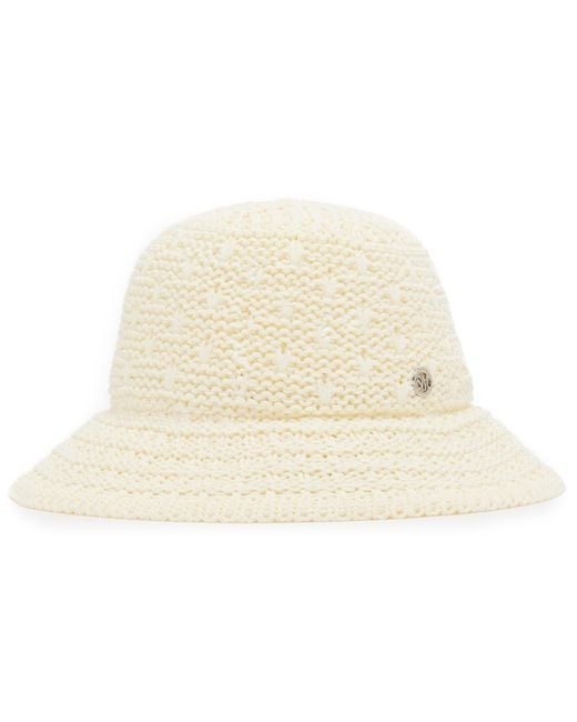 Steve Madden Natural Packable Cloche Hat