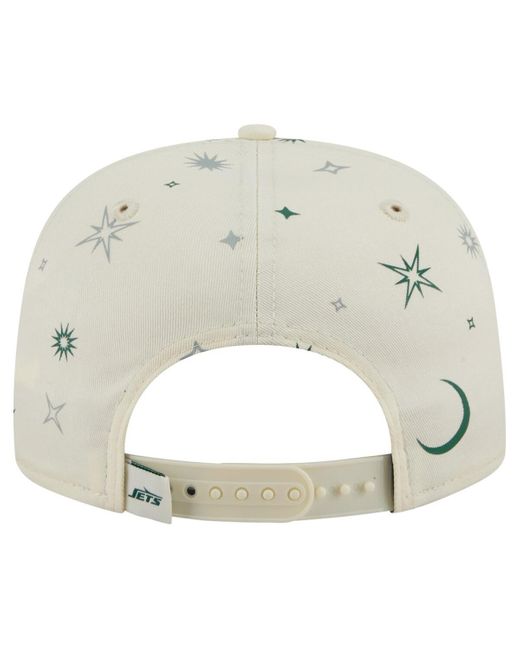 KTZ Green New York Jets Celestial Golfer Adjustable Hat for men