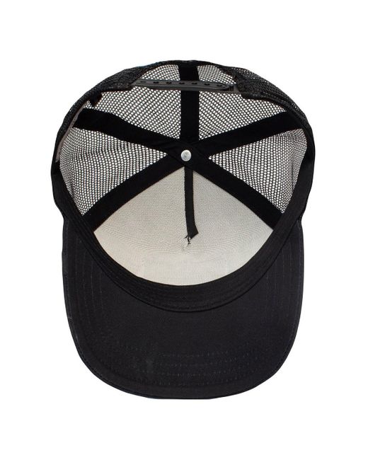 Goorin Bros Black Pigeon Trucker Adjustable Hat for men