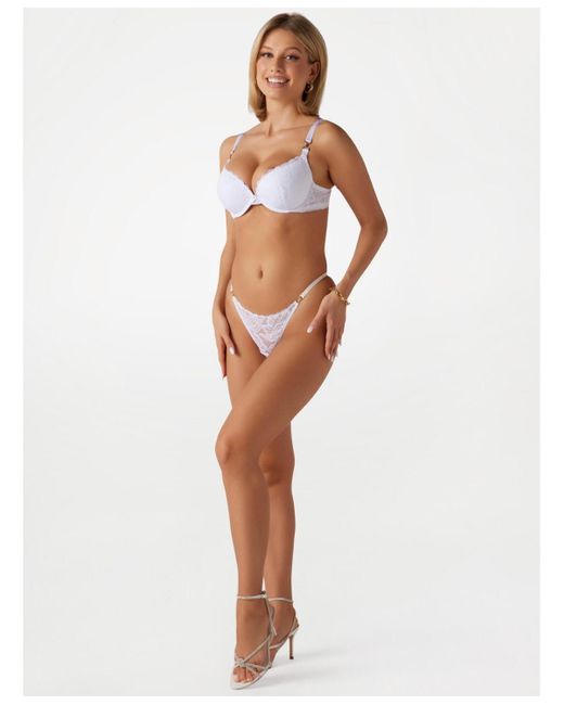 Guess Brown Greta Push-up Bra