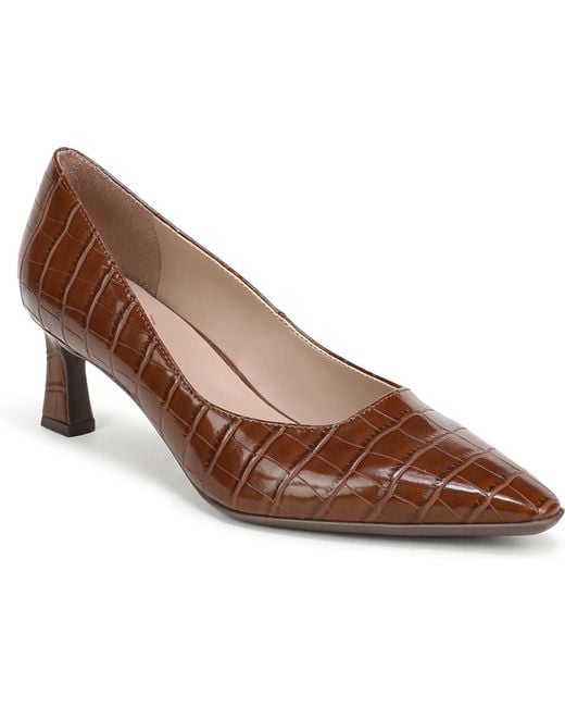 Naturalizer Brown Tylan Point Toe Pump Shoes