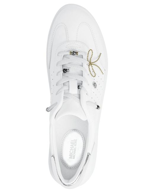 Michael Kors White Michael Scotty Sneakers