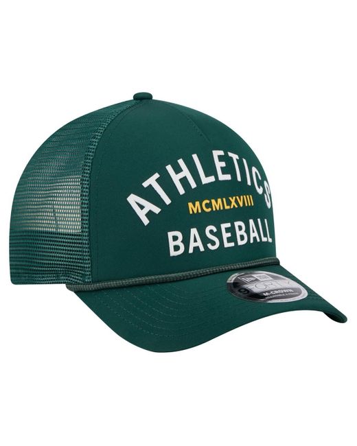 KTZ Green Athletics Minimalist 9forty A-frame Adjustable Hat for men