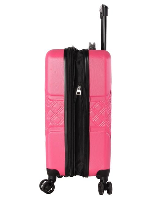 Steve Madden Pink Karisma 3 Piece luggage Set