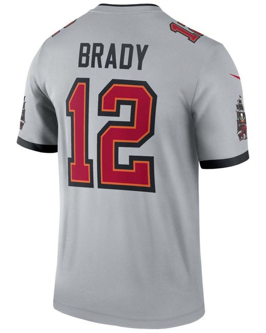 tom brady grey jersey