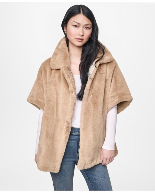 DKNY Natural Asymmetrical Two-button Front Jacket