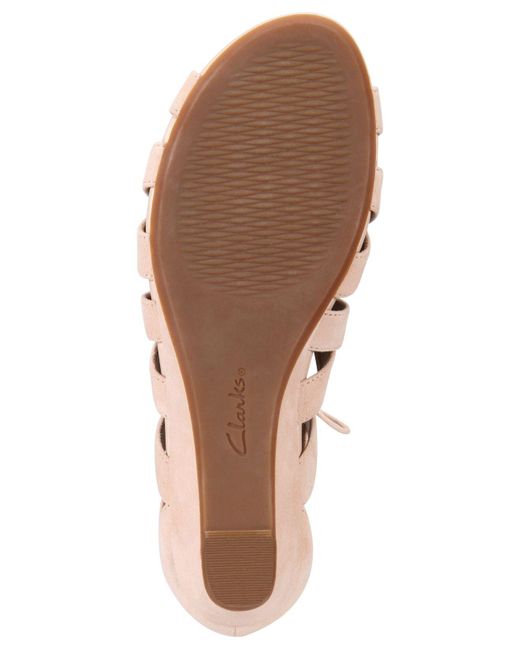 Clarks Women s Parram Lux Gladiator Lace up Sandals Lyst