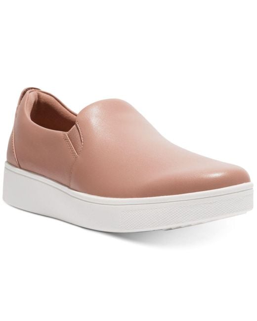 fitflop rally slip on sneakers