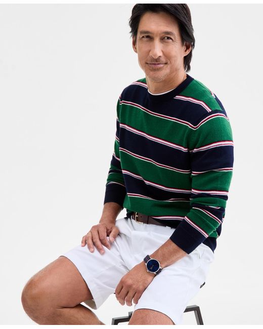 Club Room Green Glen Plaid Sweater for men