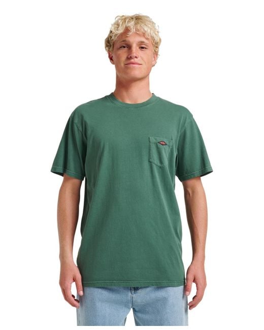 Quiksilver Green Saltwater Short Sleeve T-shirt for men