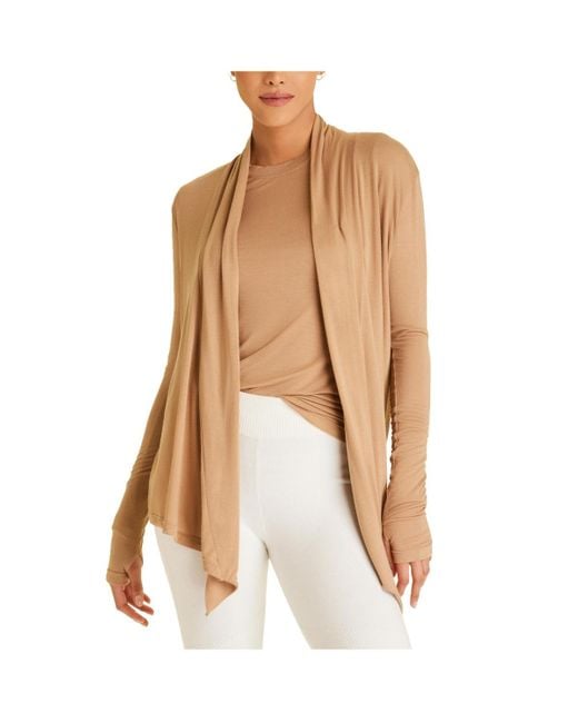 Alala Washable Cashmere Blend Cardigan in Natural