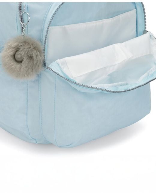 Kipling Blue Seoul Xl Backpack