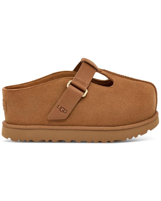 Ugg Brown Goldenstar Hi Clogs