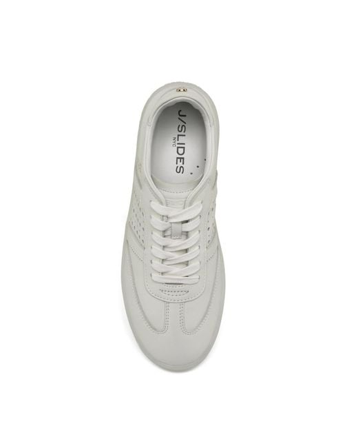J/Slides White Hunter Sneaker