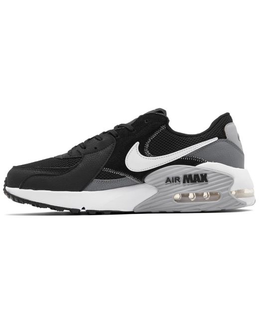 Nike Black Air Max Excee Casual Sneakers From Finish Line for men