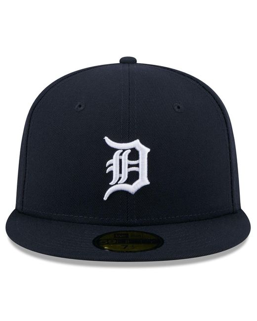 KTZ Blue Detroit Tigers 2025 Jackie Robinson Day 59fifty Fitted Hat for men