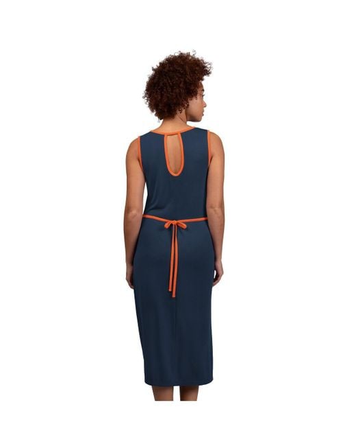 G-III 4Her by Carl Banks Blue Detroit Tigers Center Field Maxi Dress