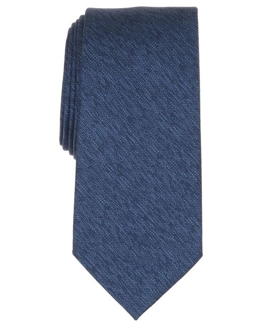 Club Room Blue Solid Tie for men