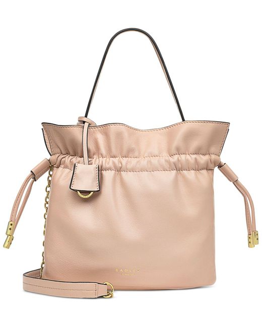 Radley Sunny Rise Small Drawstring Crossbody in Pink Lyst