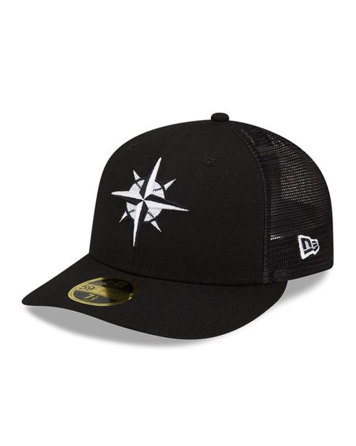 KTZ Black Seattle Mariners 2022 Batting Practice Low Profile 59fifty