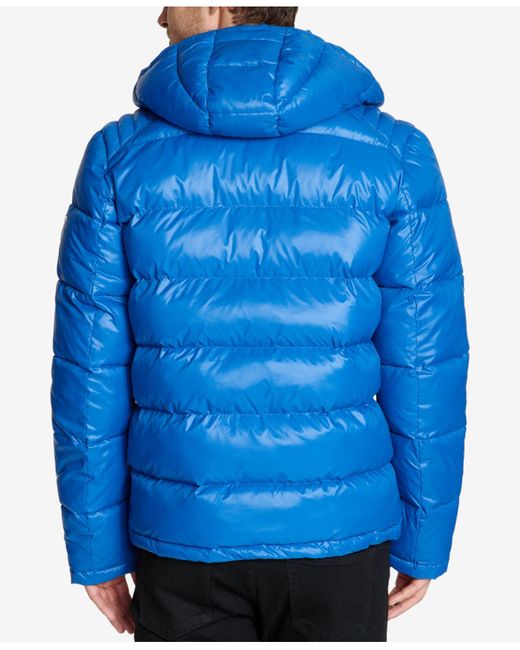 guess mens puffer coat