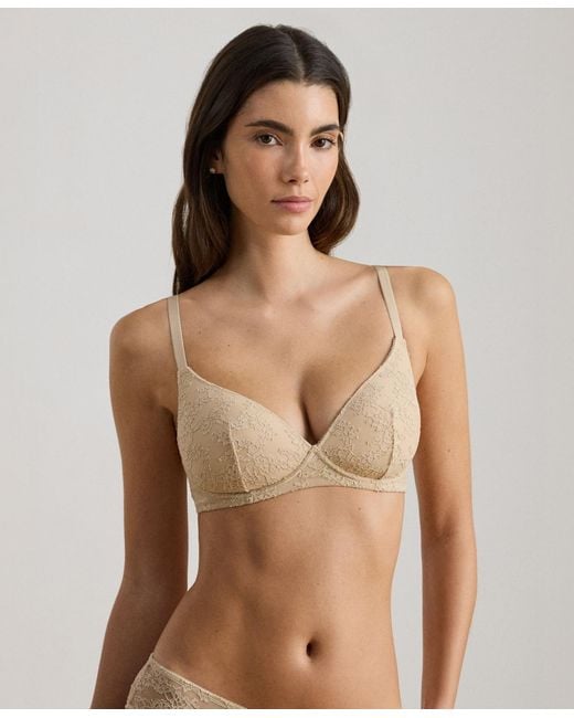 Ralph Lauren Brown Full Coverage Bra