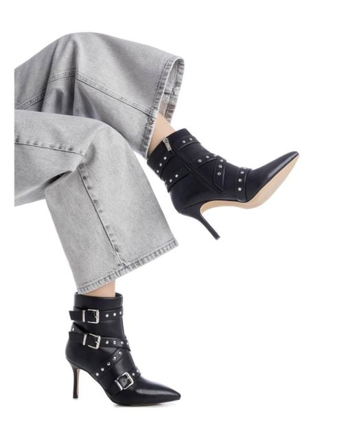Xti Black Stiletto Booties By