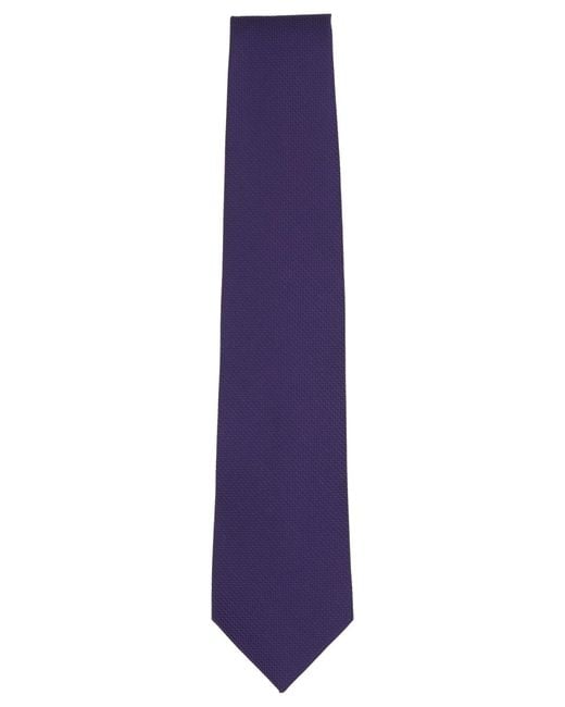 Brooks Brothers Purple B By Classic Solid Pattern Tie for men