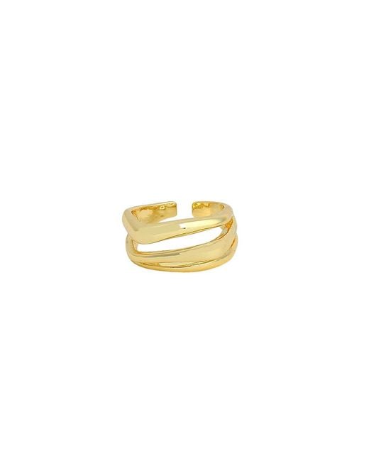 SOH Metallic The Baroque Statement Ring