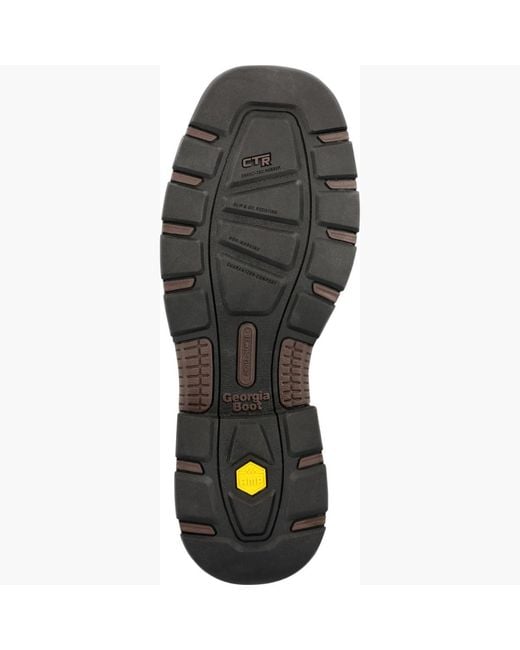 Georgia Boot Brown Carbo-tec Flx Pull-on