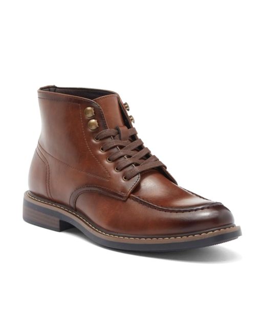 Gordon Rush Brown Apron Toe Boot for men