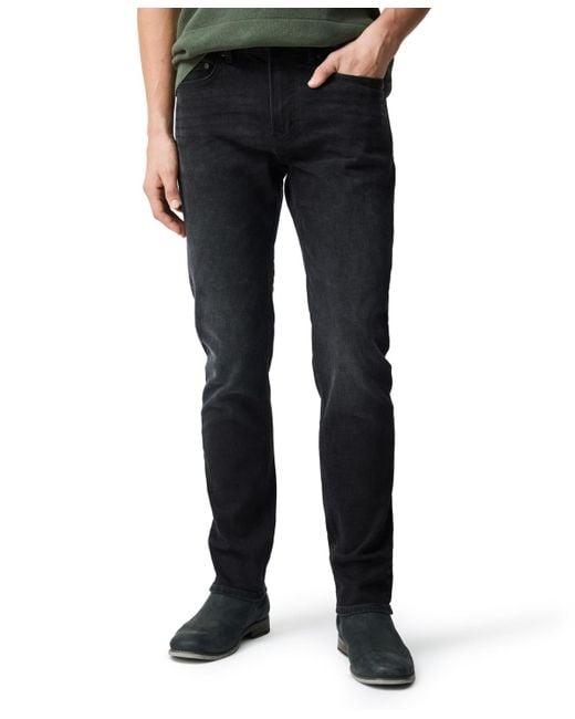 Rodd & Gunn Black Lyell Straight Fit Denim Jeans for men