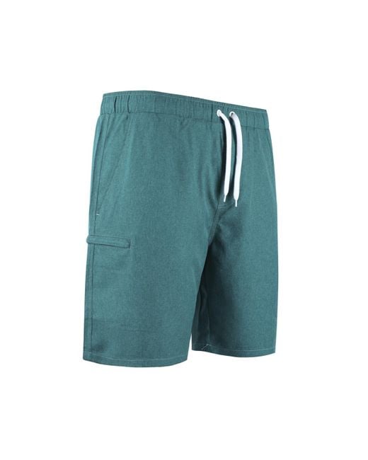 NoNetz Blue Haven 8" Inseam No Rash Swim Trunks for men