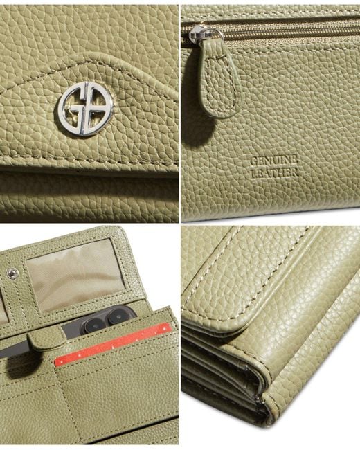 Macys womens deals leather wallets