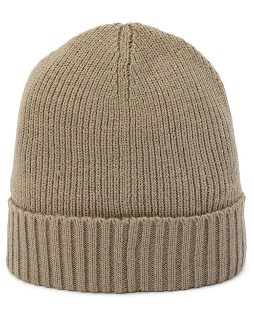 Tommy Hilfiger Green Core Flag Rib Cuff Hat for men