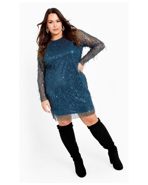 Avenue Blue Nouveau Nights Dress