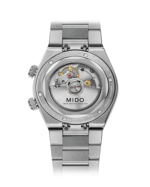 MIDO Gray Multifort 8 Ice Swiss Automatic Watch