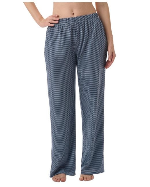 Tommy Hilfiger Blue Elastic-waist Pajama Pants