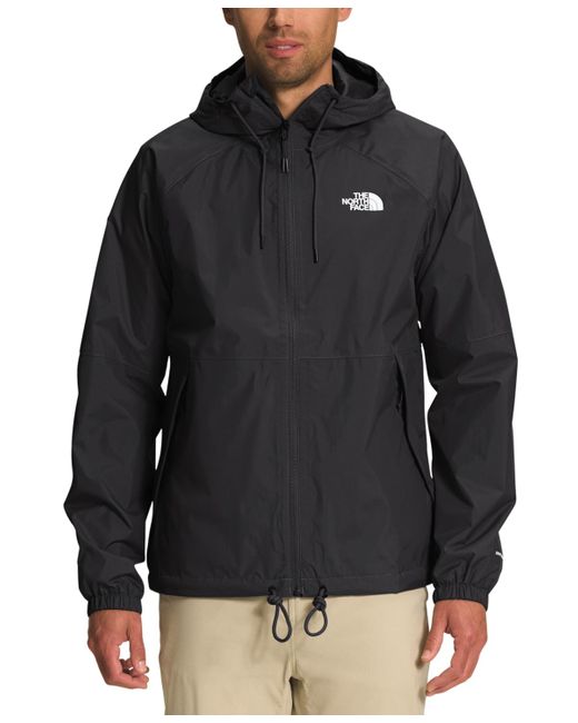 The North Face Black Antora Hooded Rain Jacket for men