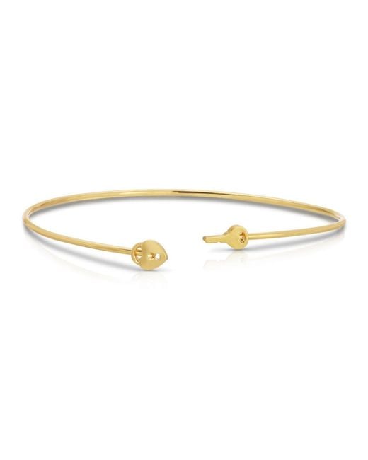 Lucky Feather White Connection Cuff