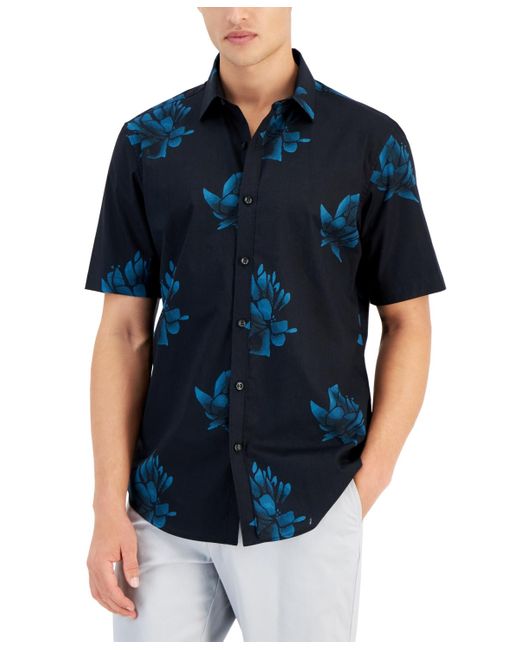 Alfani short sleeve shirts shop